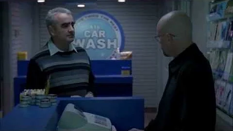 Breaking Bad- Walt gets the Carwash