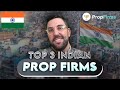 TOP 3 Prop Firms INDIAN Traders Are Rushing to Join in 2025 (Ranked & Reviewed)