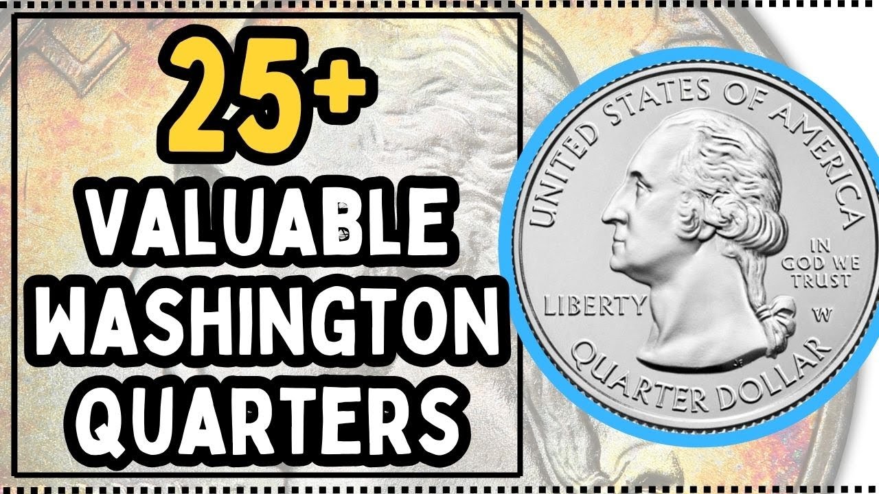 RARE COINS! 25+ Valuable Quarters Worth Money - YouTube