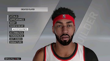 Anthony Davis face creation NBA 2K20