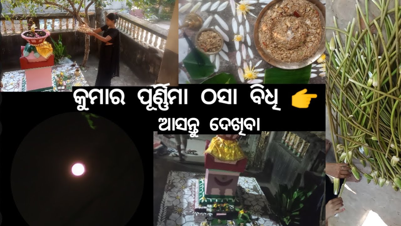 kumara purnima bidhi... Asantu paliba kumara purnima😘🙏🙏/ Village