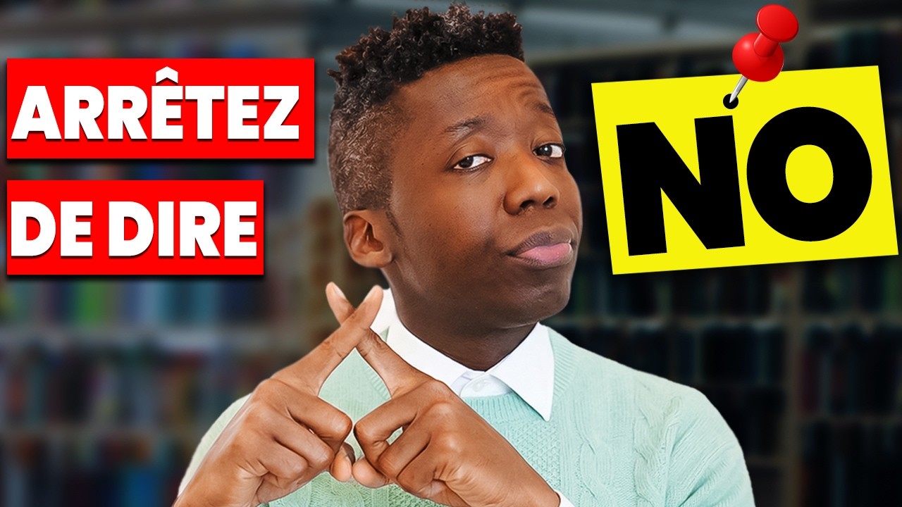 Arrêtez de Dire  NO: 7 Formules Pour Refuser Poliment en Anglais