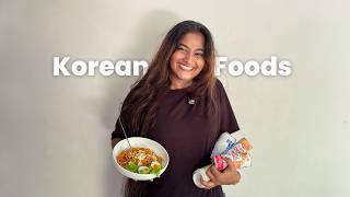 දවස් 2ක් කොරියන් 🇰🇷🍜 කෑම විතරයි - I Only Made Korean Food For 48 Hours 🍱