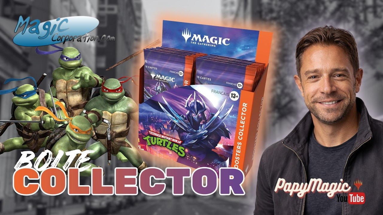 WIZARDS OF THE COAST Magic the Gathering : Les Tortues Ninja jouent un booster (anglais), Jeux et TCG - Jeux de cartes à collectionner - Magie Le Rassemblement | El Taller del Modelista