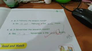 Ethan reading UnderWay WorkBook A p.16, WorkBook B Unit 4-