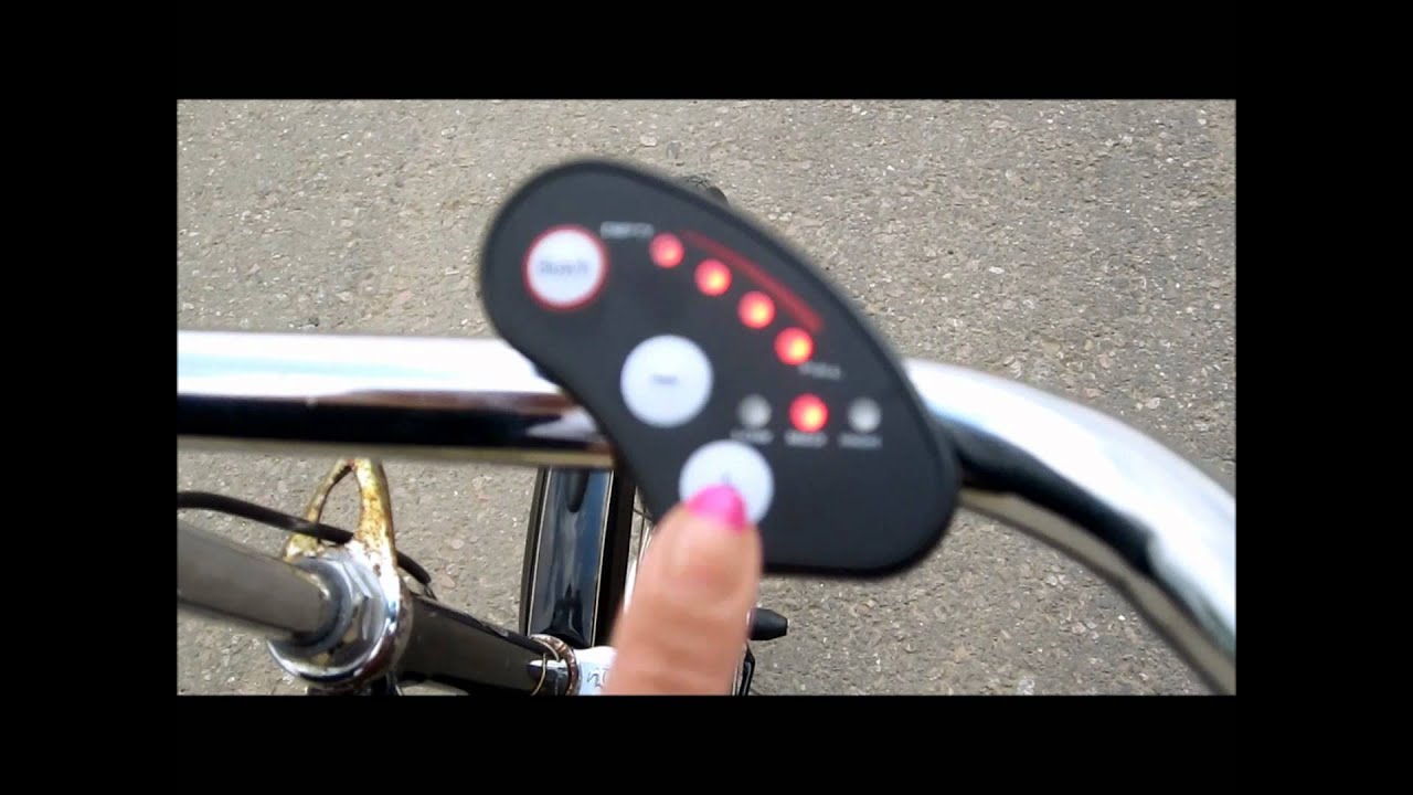 Omafiets omgebouwd naar elektrisch by ebike-kit.nl