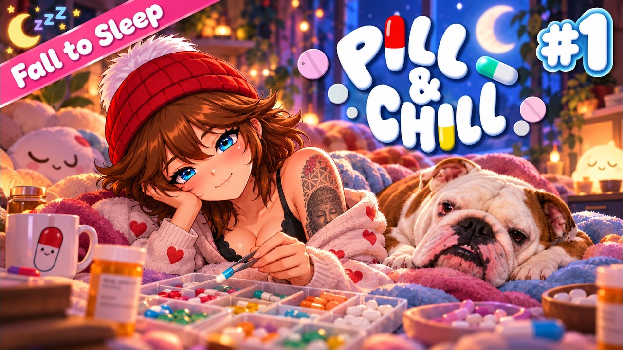 Pill & Chill | Fall Asleep To Relaxing Pill Sorting Gameplay 💊😴