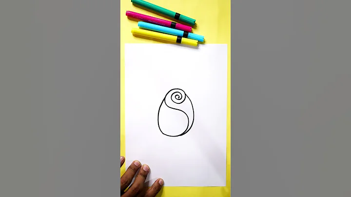How 2 Draw Rose Flower from S letter step by step for beginners #shorts