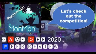 Game Off 2020 - Monmon Playthrough (Does Art Beat Gameplay?)