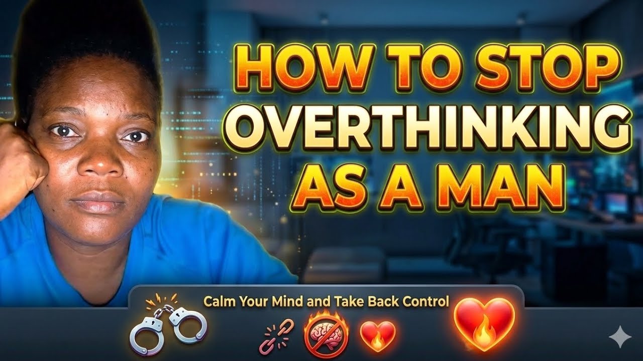How to Stop Overthinking as a man — Calm Your Mind and Take Back ...