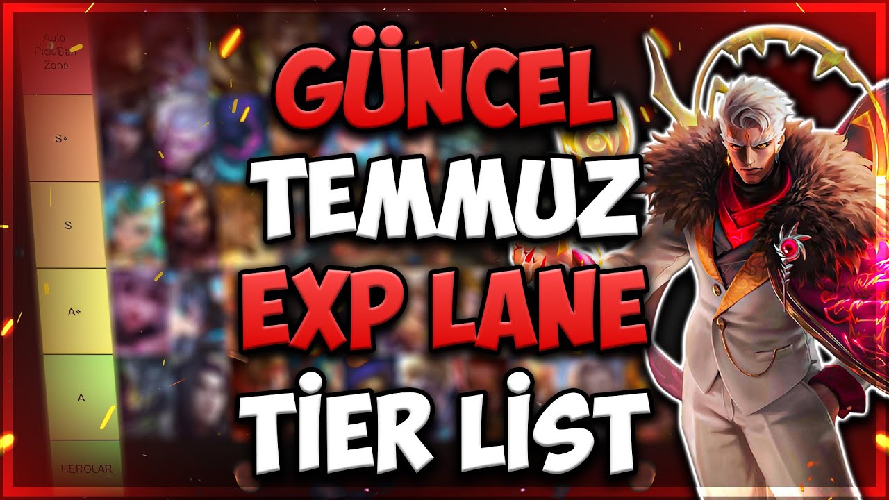 SEZON 37 XP LANE TIER LİST! 💥 2025'İN EN GÜÇLÜ SAVAŞÇI KAHRAMANLARI BURADA! | MLBB META