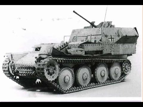 Видео: Самоходна зенитна оръдие Sd.Kfz.140 (Flakpanzer 38 (t))