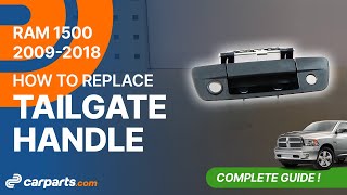 Athlete Statistics How to replace the Tailgate Handle 2009-2018 Dodge RAM 1500 🚗
