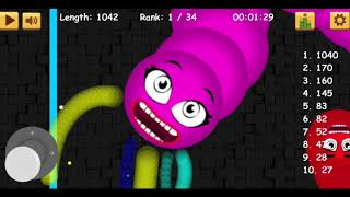 Worm Zone- snake Worm Crawl 2020- Worms Zone Best Gameplay! # 133 screenshot 5
