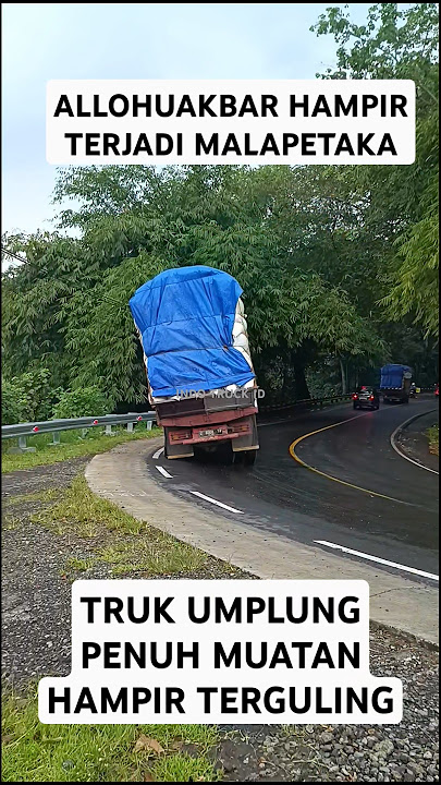 Allohuakbar!!!Truk Umplung Hampir Terguling #tanjakantepungkanjut #trukumplung