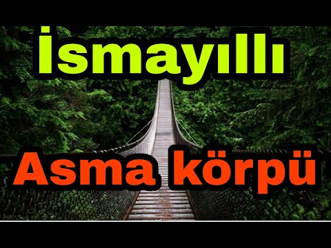 Lahıc qəsəbəsi Asma korpu. İsmayıllı rayonu Asma Körpü