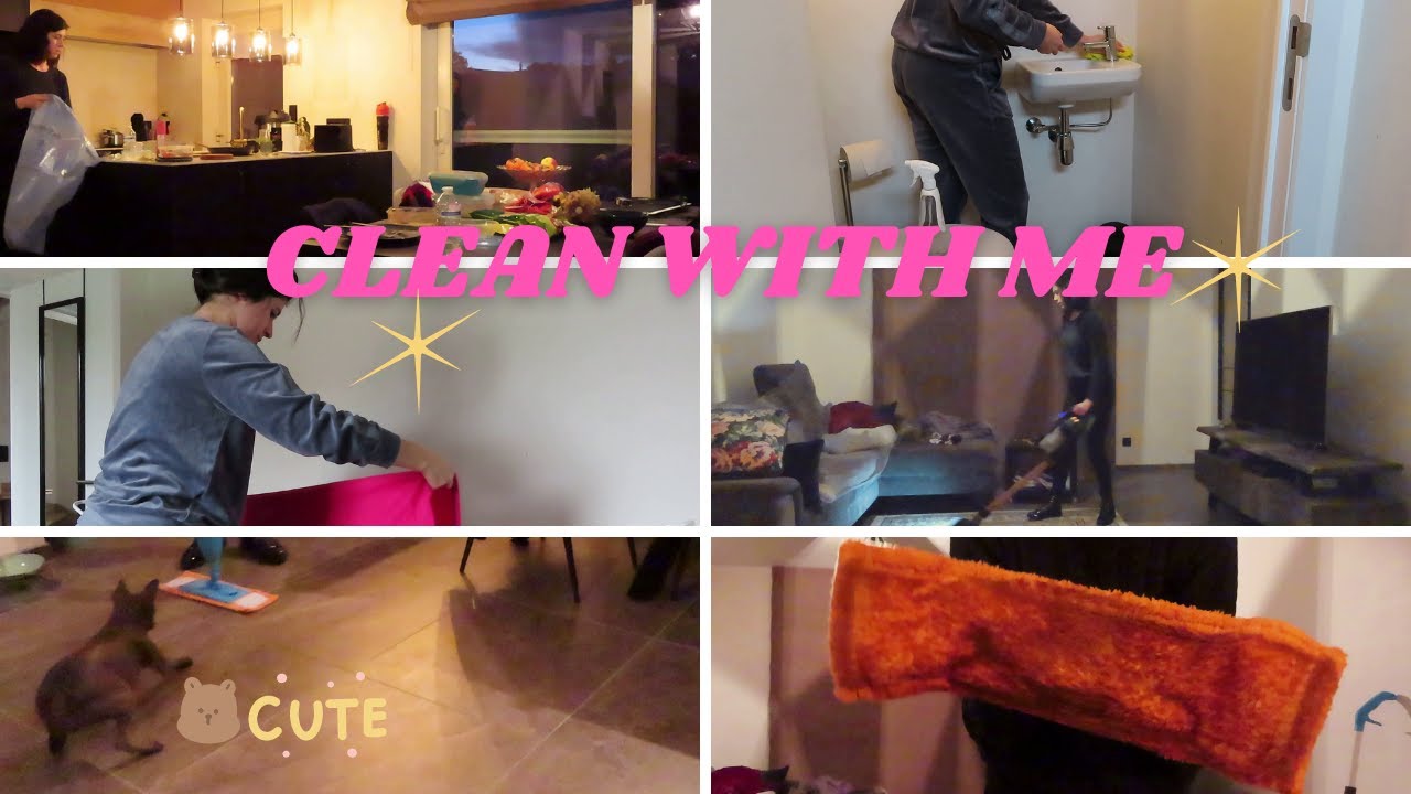 Clean with me // cleaning motivation// schoonmaakmotivatie // clean