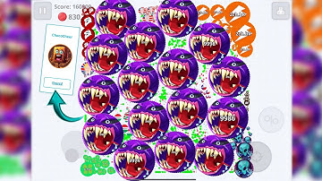 HOW TO BEAT THE BOTS AND GET THE FREE SKIN!! (AGARIO MOBILE)