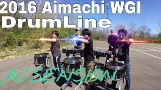 2016 Aimachi WGI Winds DrumLine
