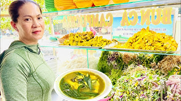 XUẤT HIỆN QUÁN BÚN CÁ CAMPUCHIA CỦA CHỊ GÁI GỐC MIỀN TÂY Ở SÀI GÒN ĂN LÀ GHIỀN I HiepVlog #457