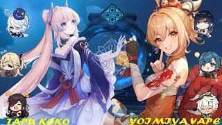 Fj01 Kokomi And Yoimiya Vs Genshin 4.2 Spiral Abyss Floor 12