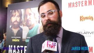 Information Director Jared Hess at the 'MASTERMINDS' red carpet on FabulousTV Update
