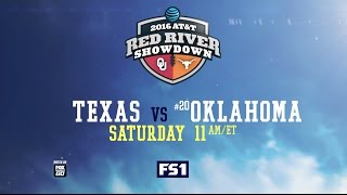 The Red River Showdown Texas Vs. Oklahoma On Fs1 College Football