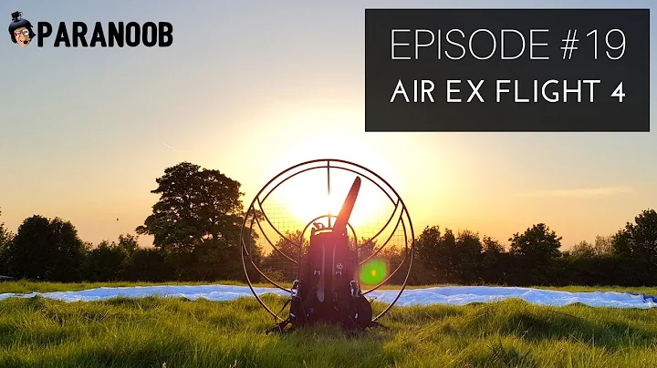 Paramotor Training Vlog - 19 - LANDING OUT, LOW flying, Cam FAILS.