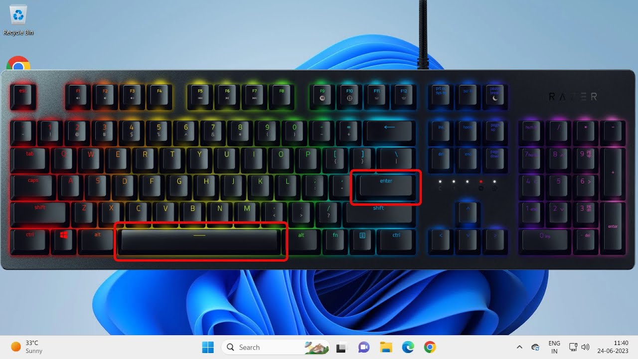 Windows Key Spacebar How To Fix Spacebar or Enter Key is Not Working Windows 10/11 - YouTube