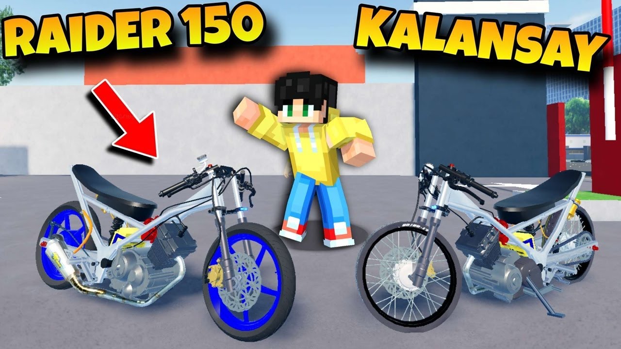 NILABANAN KO ang RAIDER 150 KALANSAY RACING SET UP ng TROPA sa ROBLOX