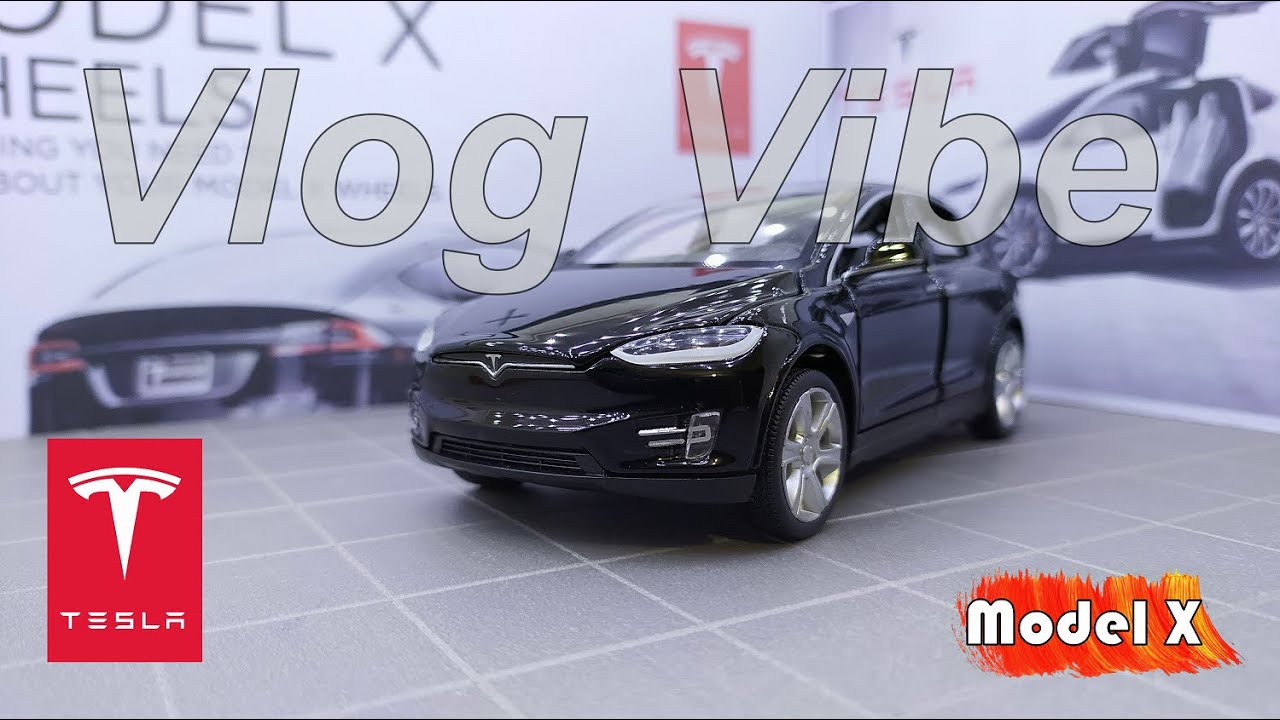 Unboxing Tesla Model X (90D) Diecast Model Car || Scale 