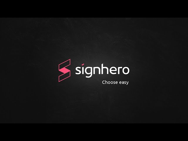 SignHero demo