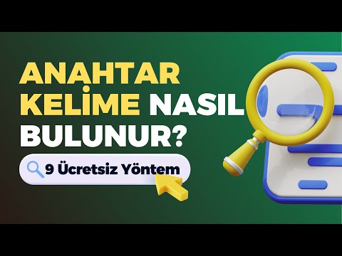 Video: Bir kullanıcı araştırmasında anahtar nedir?