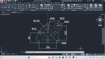 autocad tutorial in hindi, autocad 2d drawing,practice drawing, mechanical autocad