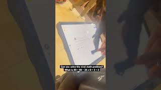 Can you solve the viral math problem?What is 50 + 50 - 25 x 0 + 2 + 2