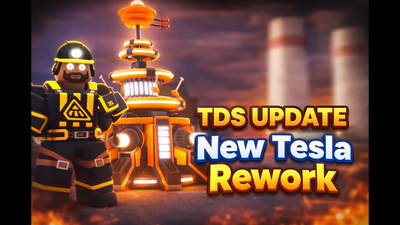 Tesla Tds Tower Defense Simulator's new Tesla and Rework Update!!! - YouTube