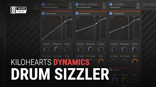Multipass Dynamics Drum Sizzler Preset for Crispy Drums