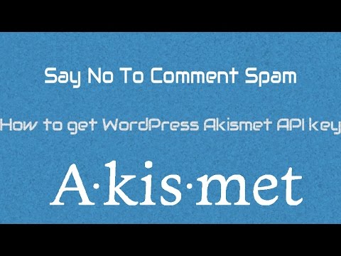 Come ottenere la chiave API di WordPress Akismet