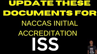 MISTAKES SCHOOLS MAKE ON WITH THEIR NACCAS ISS FOR INITIAL ACCREDITATION