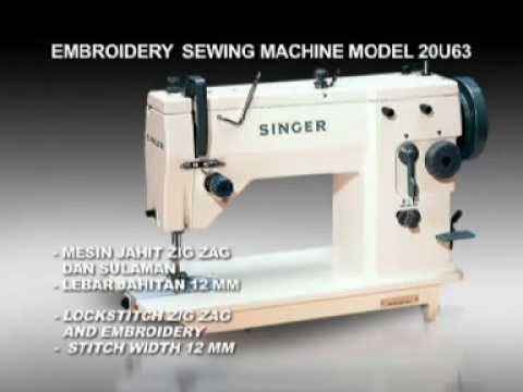 Singer Sewing Machine Model 20u63a Youtube