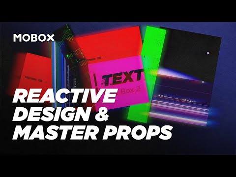 Save TONS of time with Master Properties & Responsive Design - After Effects Tutorial
