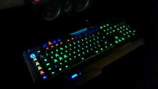 Logitech G910 GTA V Wanted Light Show