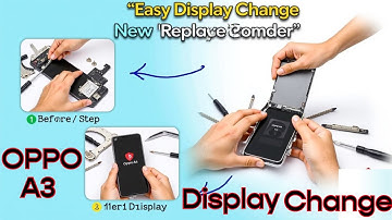 OPPO A3 Screen Replacement, OPPO A3 LCD Replacement