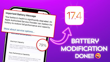 iOS 17.4 Battery Health Not Increasing Issue Solved |100% Working