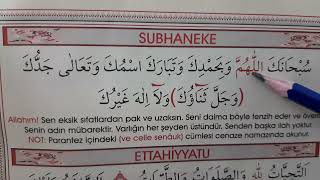 SÜBHANEKE DUASININ OKUNUŞU VE YAPILAN HATALAR