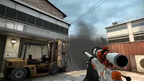 #csgo #highlight 1v4 awp clutch at Cache