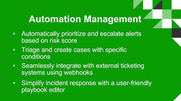 Feature Demo: Automation Management