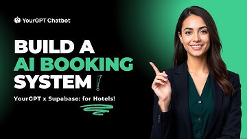 Build an AI Booking System with YourGPT + Supabase