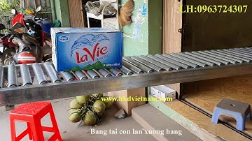 Thang trượt con lăn ống kẽm chuyển hàng vào kho hiệu quả chất lượng. HKD 0963724307