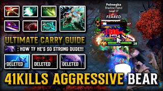 WTF 41KILLS AGGRESSIVE CARRY GUIDE LONE DRUID | FULL ATTACK SPEED BUILD | 100% DELETE ALL HIS OPPS